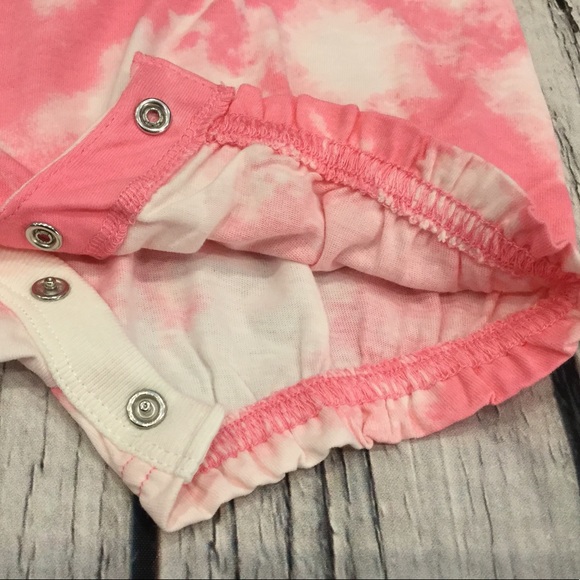Gap Girls 0 3 6 12 18 24 Month Pink Shorts Romper - Picture 3 of 5